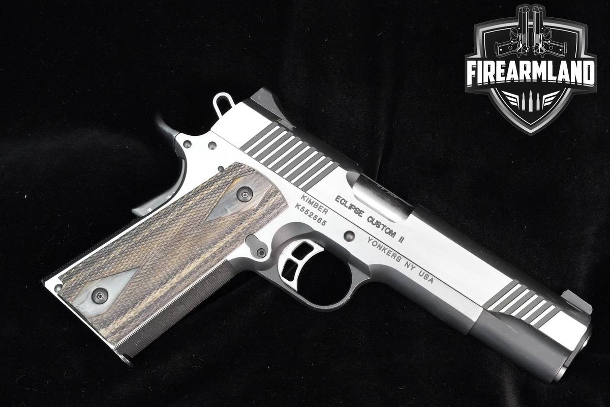 Kimber Eclipse Custom II 45 ACP 1911 5" Two-Tone Kimber 1911A1 HOLSTER