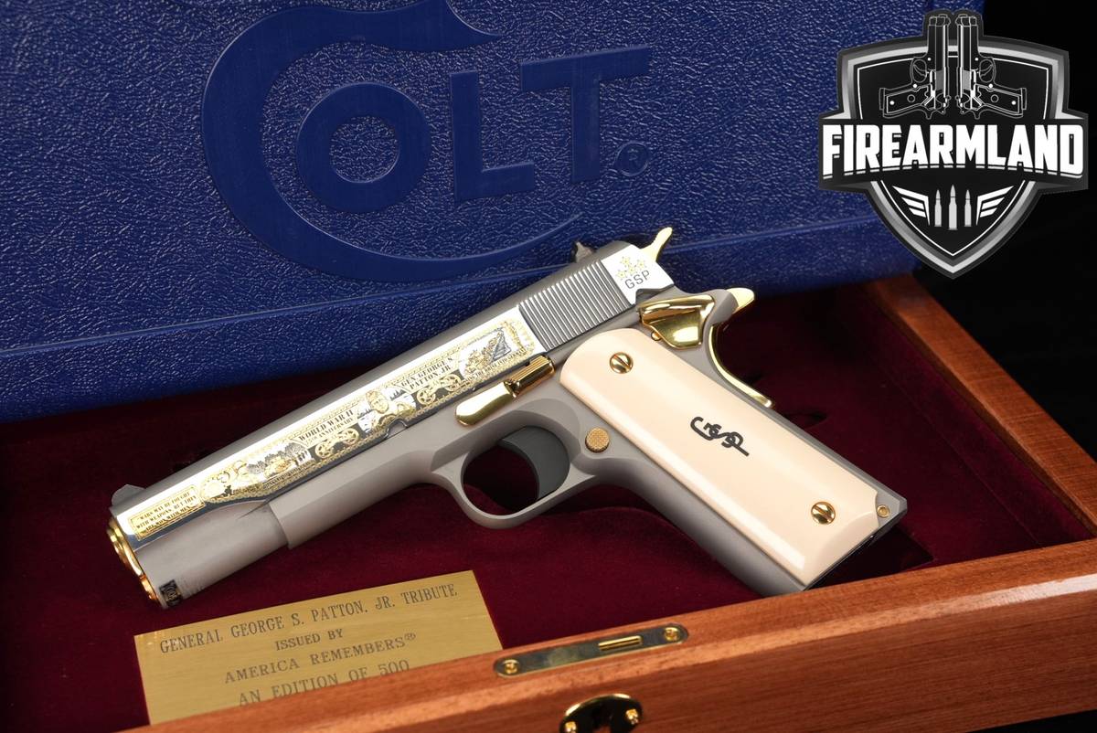 500 MADE! Colt Government Model 1991 Series 80 GEN GEORGE S PATTON JR 1911