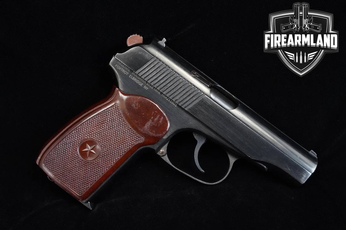 1985 Arsenal Makarov 9x18mm Makarov 3.68" Blued Arsenal +4 MAGS & HOLSTER