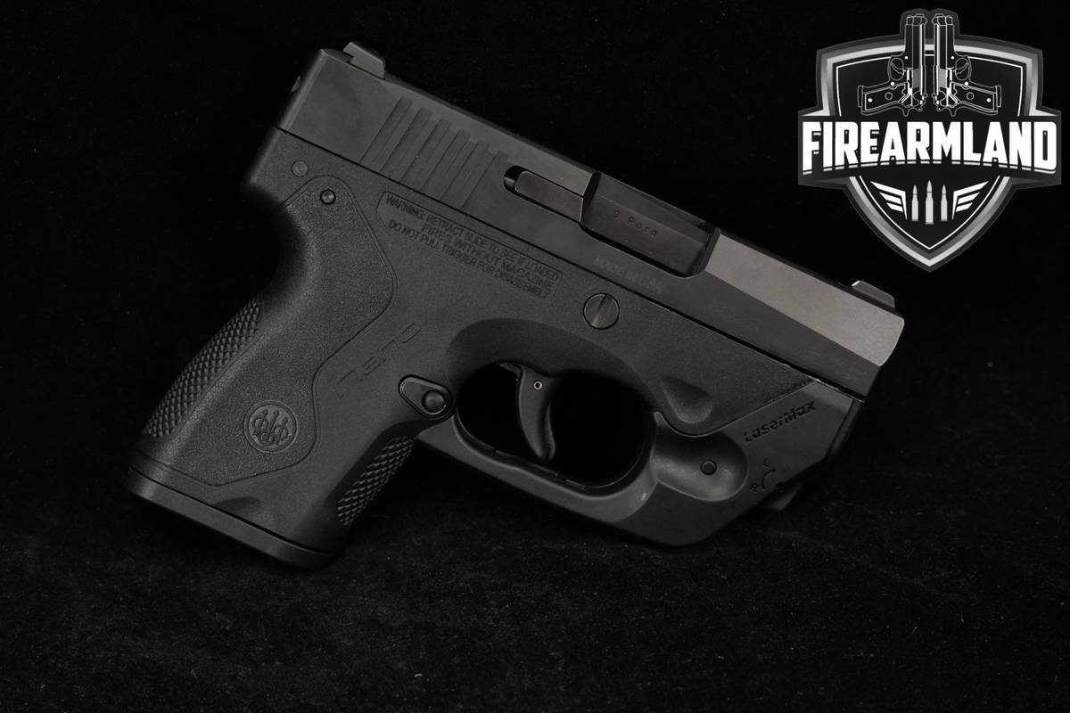 Beretta BU9 Nano 9mm 3" BU-9 +LASER