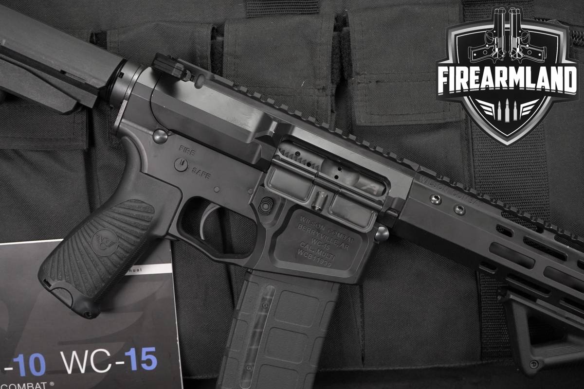 Wilson Combat WC-15 Pistol 5.56 NATO AR15 11.3" WC15 AR +2 MAGS, ORIG CASE