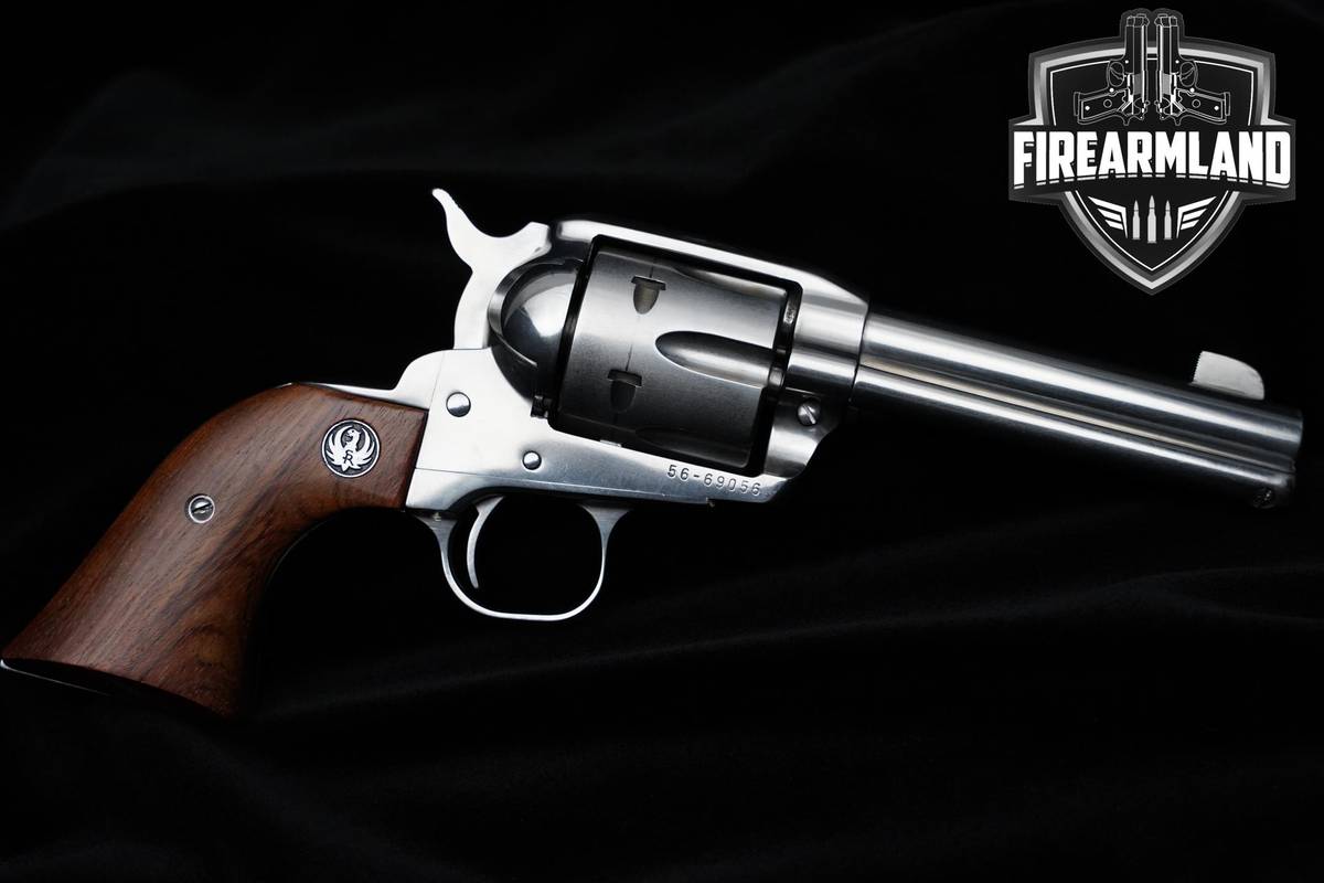 Sturm Ruger Vaquero 45 Colt 4.625" Stainless Revolver Plinker