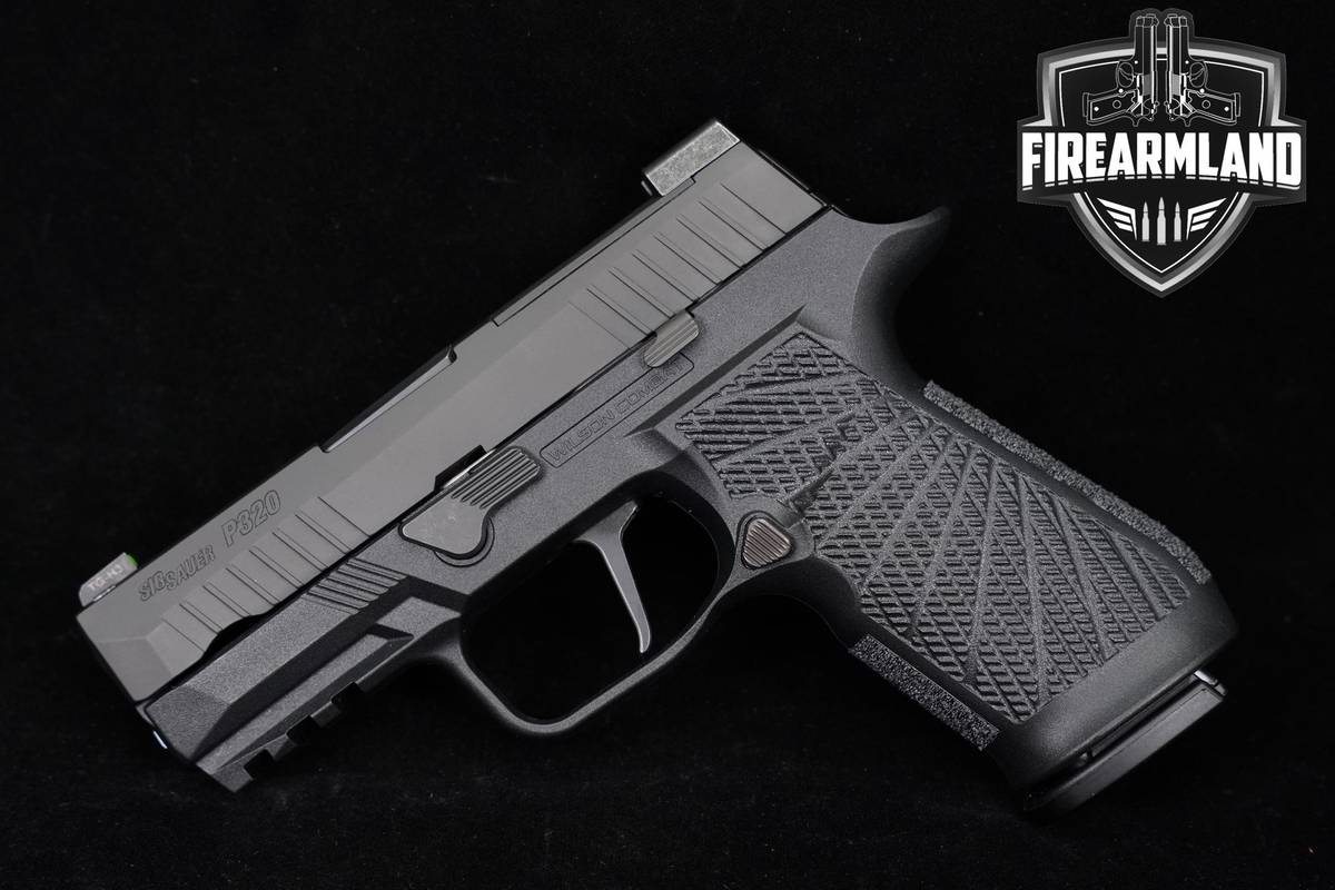 Sig Sauer P320 Compact 9mm 3.5" P-320 Carry Wilson Combat Grip +2 MAGS