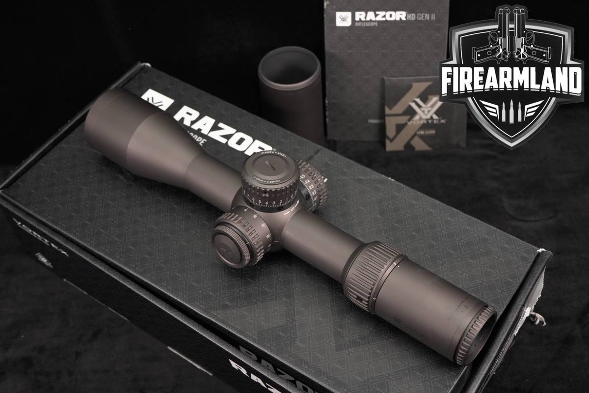 Vortex Optics RAZOR HD GEN II 2 3-18X50 EBR-7C MOA Reticle FFP Scope