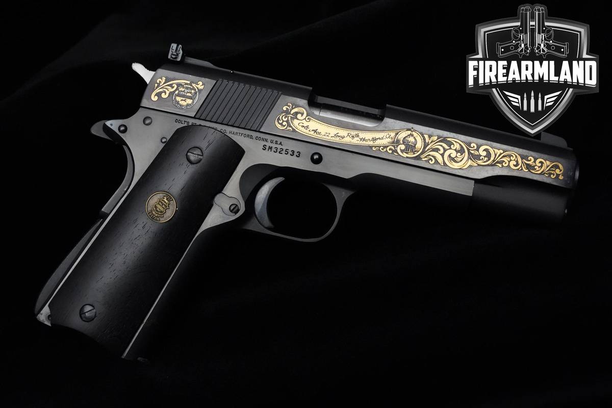 1980 Colt Service Model Ace Signature Series 22LR 5" 1911 Pistol +ORIG CASE