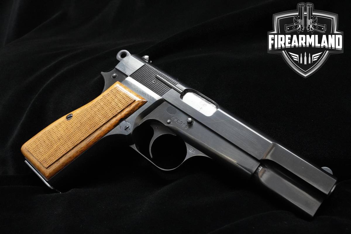 MINTY! 1969 FN Browning Hi Power 9mm 4.7" Belgian Browning BHP +ORIG CASE