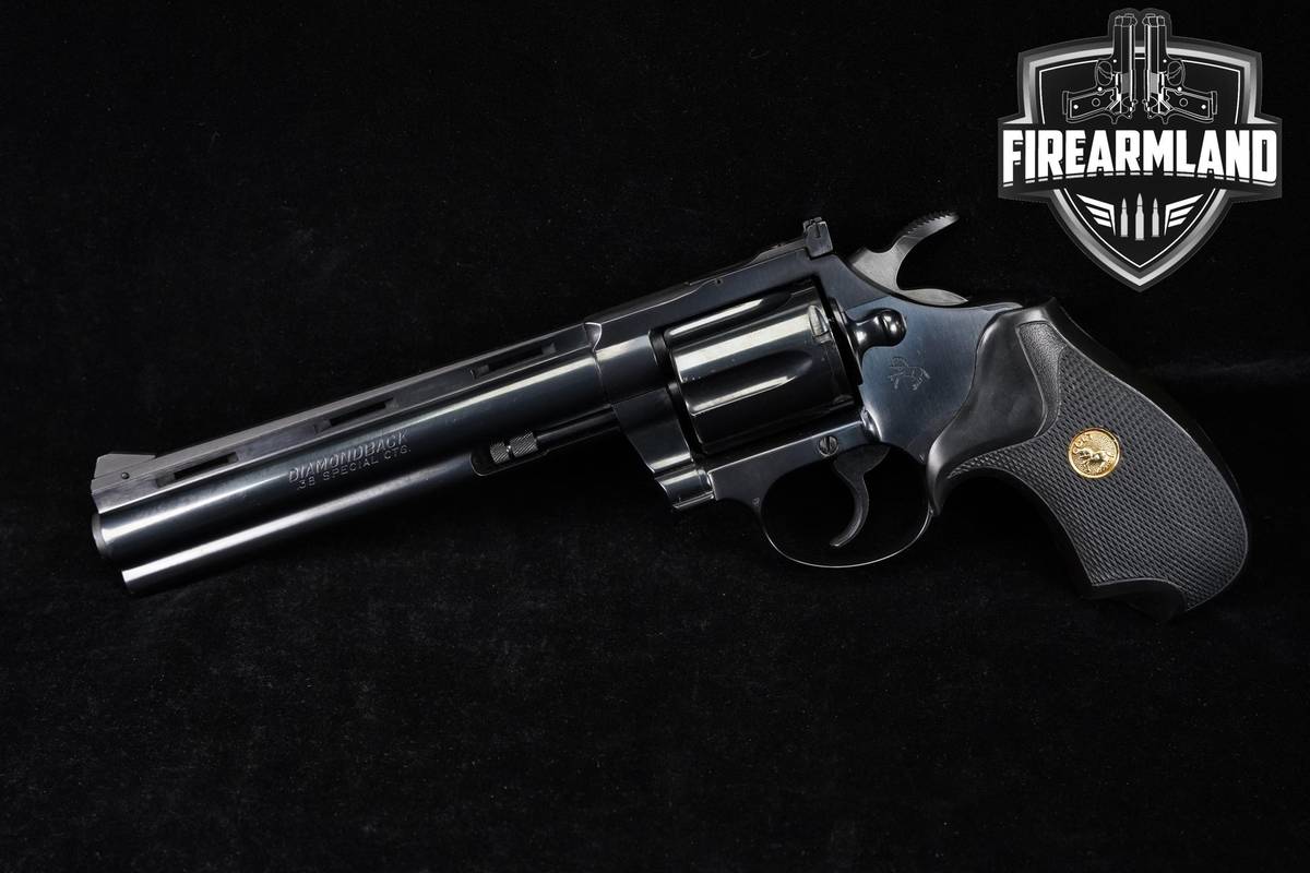 1981 Colt Diamondback 38 Special 6" Blued DA/SA