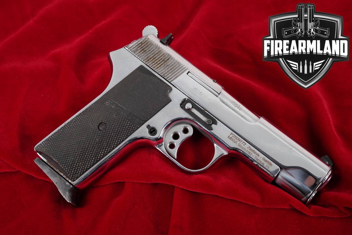 Zastava Arms M88A 9mm 3.8" Polished Stainless TT33 M88-A Tokarev