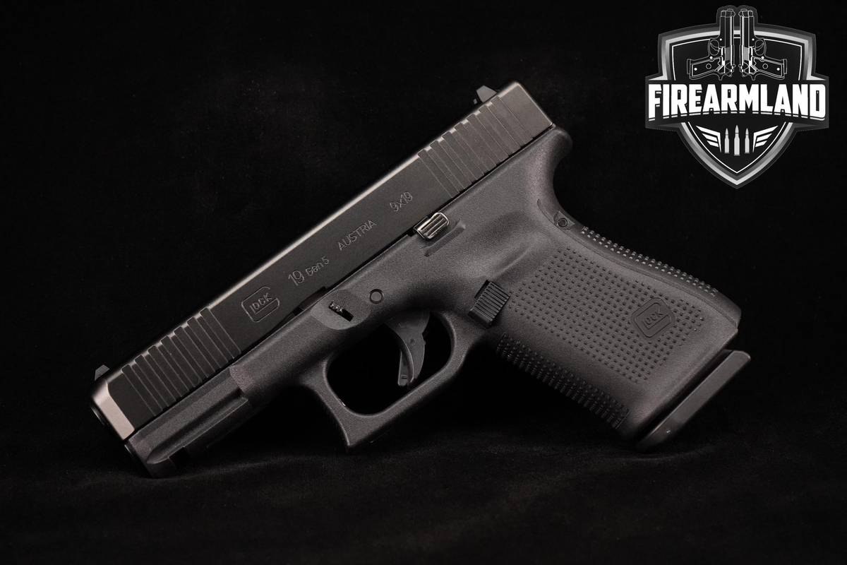 Glock 19 Gen5 9mm 4.02" G19 Gen 5 +2 MAGS