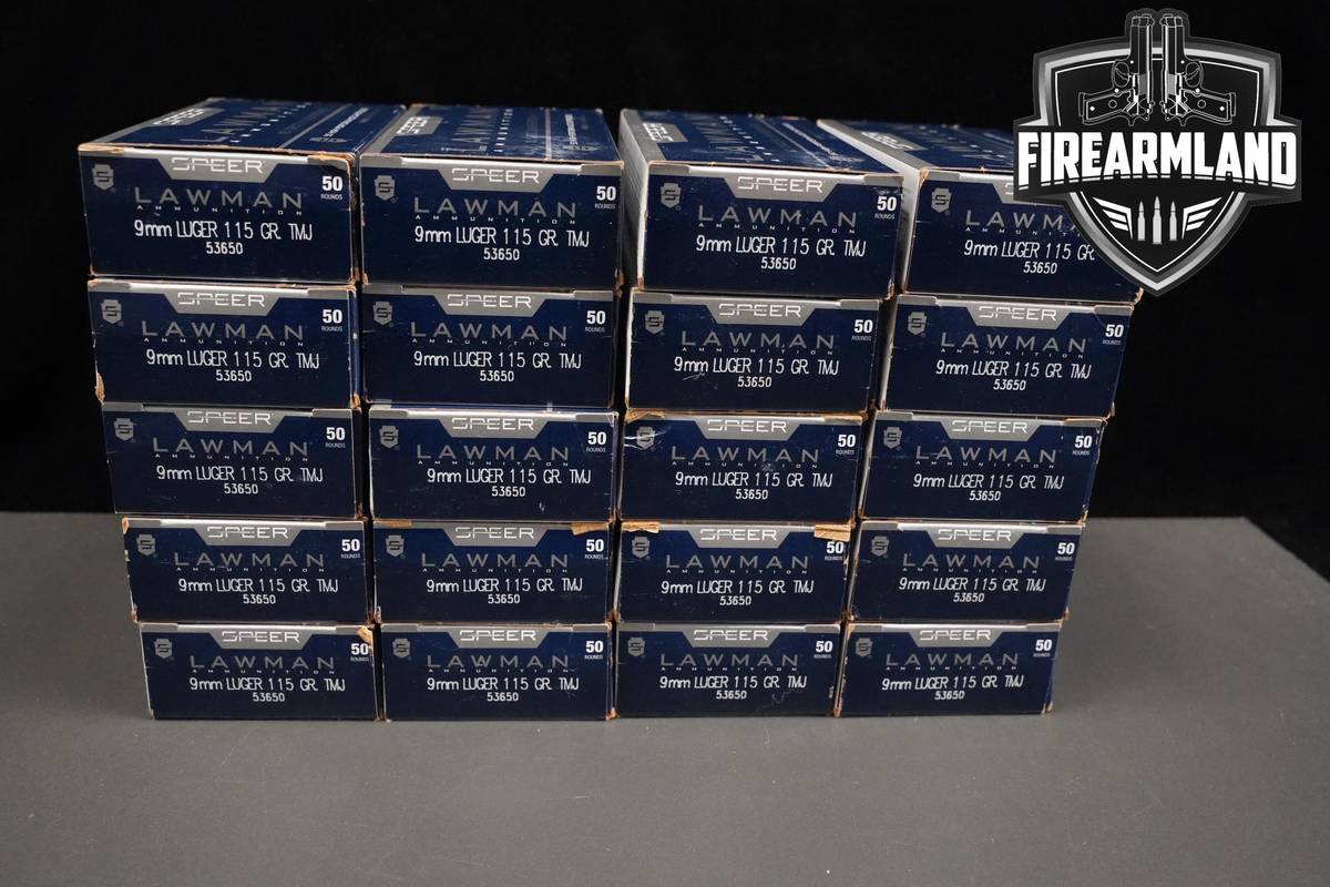 9MM Ammo 9MM Ammunition 1000 ROUNDS