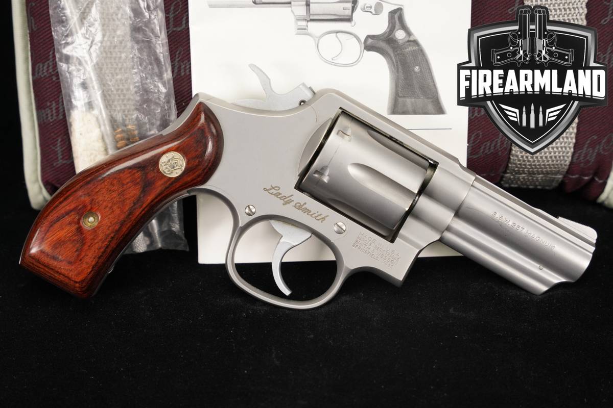 1993 Smith & Wesson Model 65-5 LadySmith S&W 357 Magnum 3" +ORIG CASE