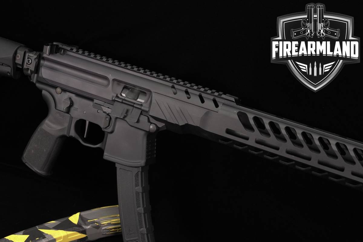 Sig Sauer MPX Carbine 9mm 16 SIDE FOLDER, THREADED +2 MAGS