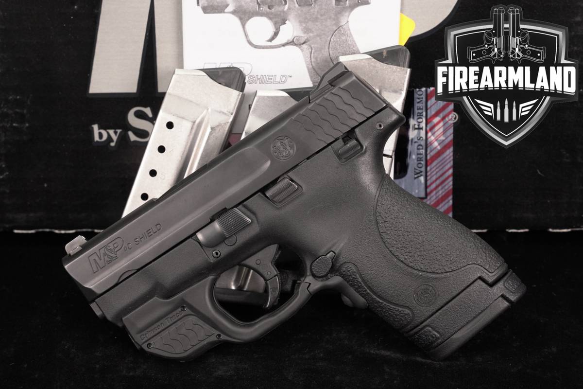 Smith & Wesson M&P 40 Shield S&W 40S&W M&P40 CT LASER +3 MAGS & ORIG BOX