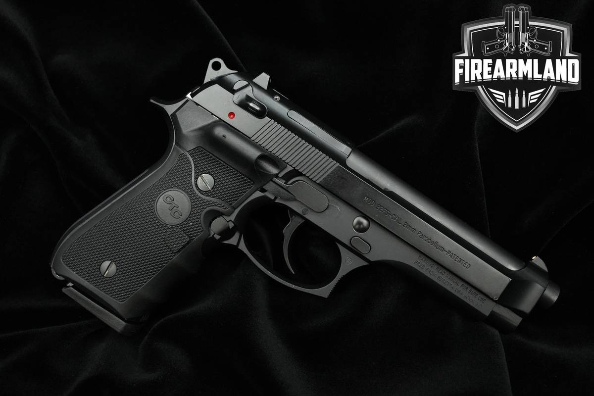 Beretta Model 92FS 9mm 4.88" Blued 92FS Beretta 92-FS +ORIG CASE