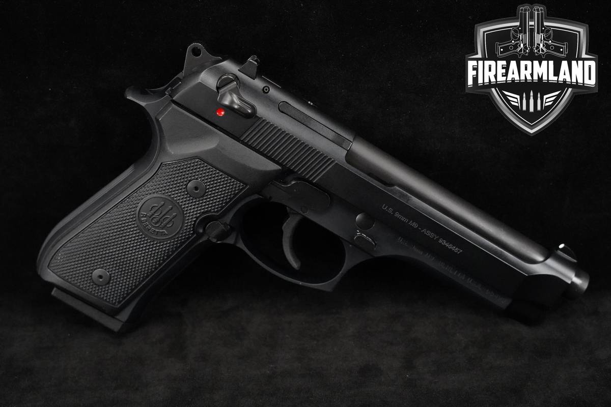 Beretta M9 California Compliant 9mm 4.9" M 9 +2 MAGS & ORIG CASE