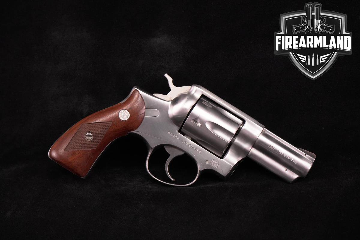 VINTAGE 1980 Ruger Speed-Six 357-Magnum 2.75" Stainless DA/SA