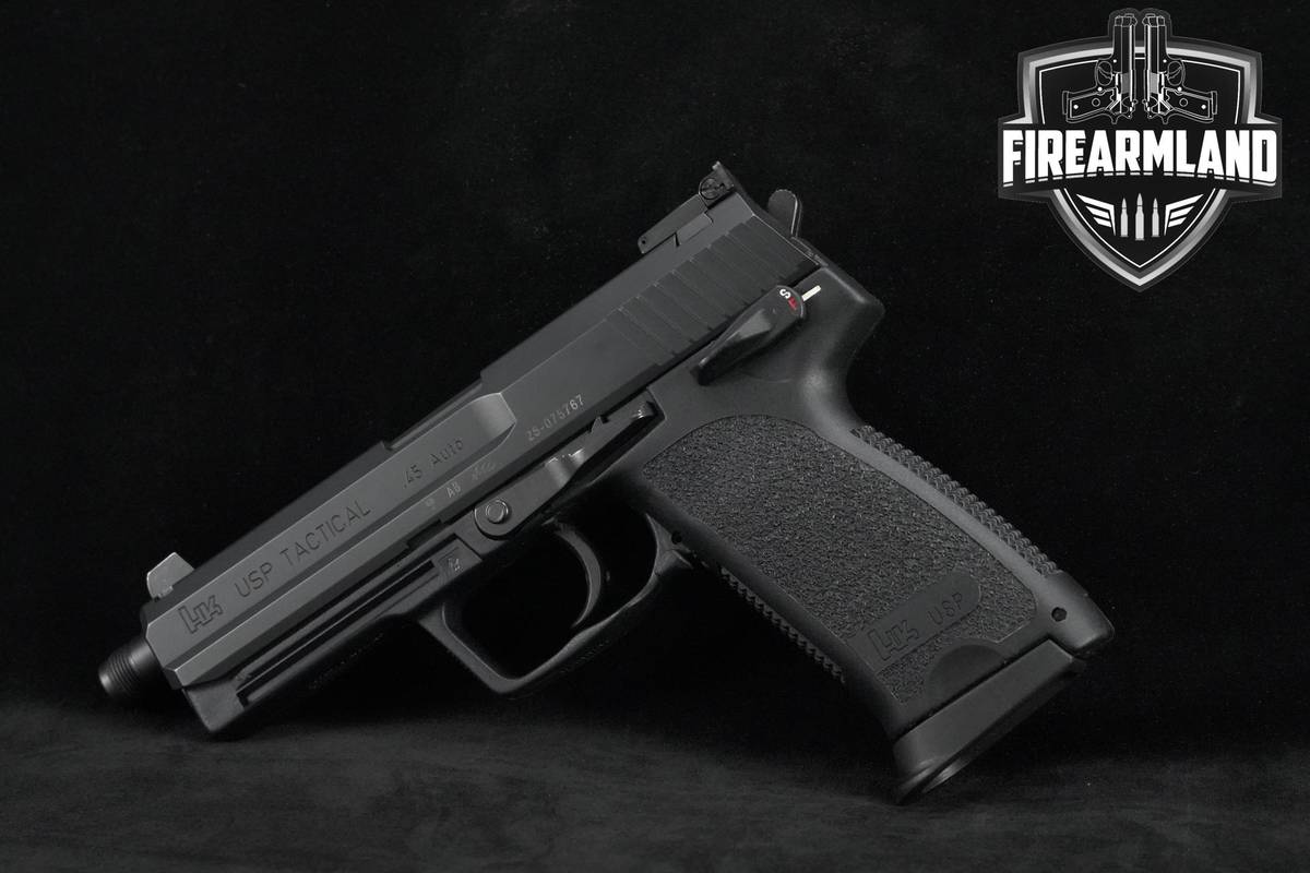 Heckler & Koch H&K-HK HK USP Tactical 45 ACP H&K-HK USP +3 MAGS & ORIG CASE