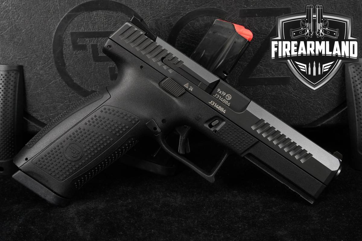 CZ P-10 F 9mm 4.5" P10F P10 +2 MAGS & ORIG CASE