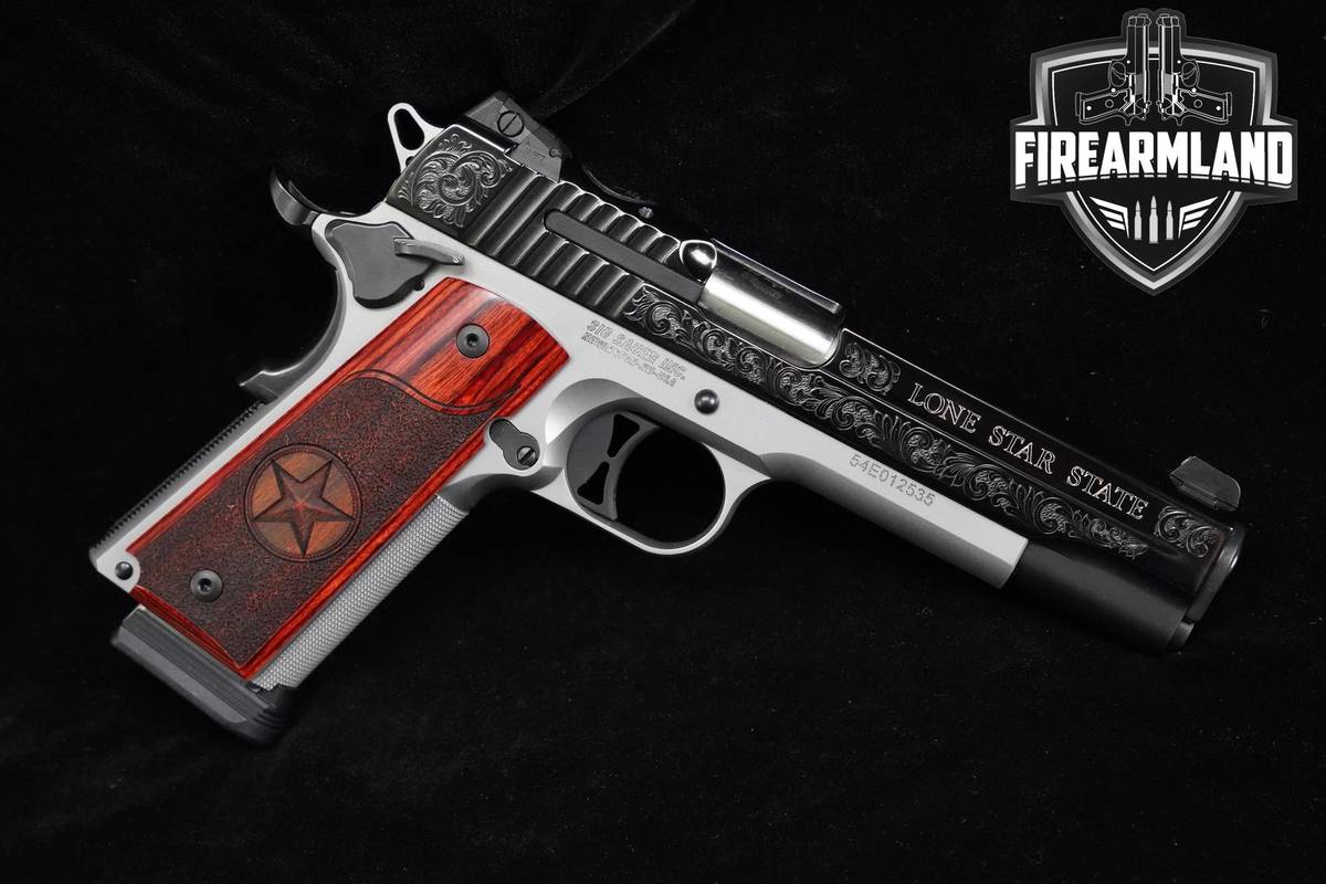 LONE STAR! Sig Sauer 1911 Texas Silver Edition Commemorative 45 ACP 5"