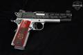 Sig Sauer 1911 Texas Engraved Texas Silver Edition .45 ACP Two-Tone Black & Stainless in Like-New Condition Image 3