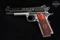 Sig Sauer 1911 Texas Engraved Texas Silver Edition .45 ACP Two-Tone Black & Stainless in Like-New Condition Image 5