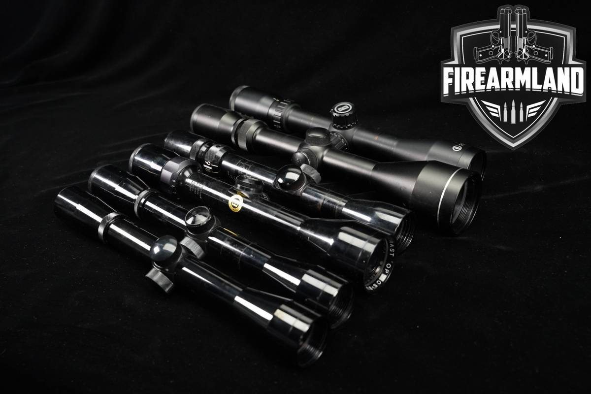 SIX SCOPE LOT 6 Pack Bushnell Tasco Riflescope Scopes