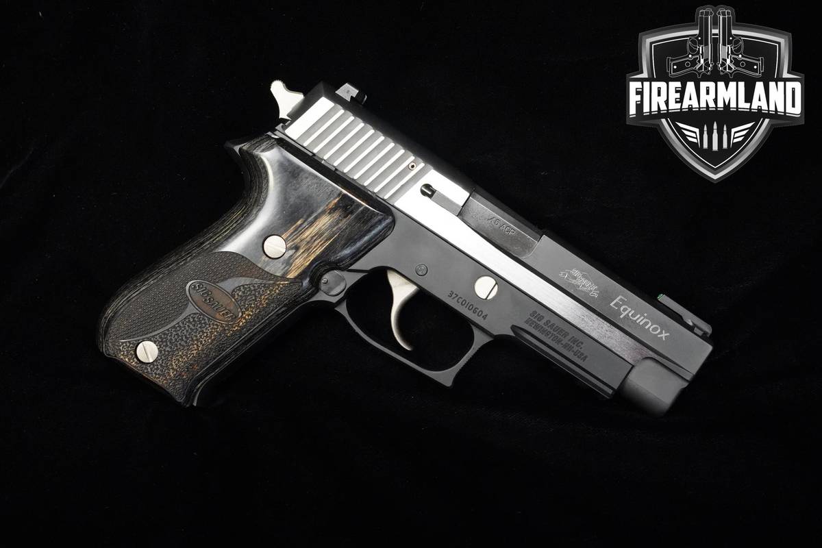 Sig Sauer P220 Equinox 45 ACP 4.25" Nitron Sig-Sauer P220 4MAGS & ORIG CASE