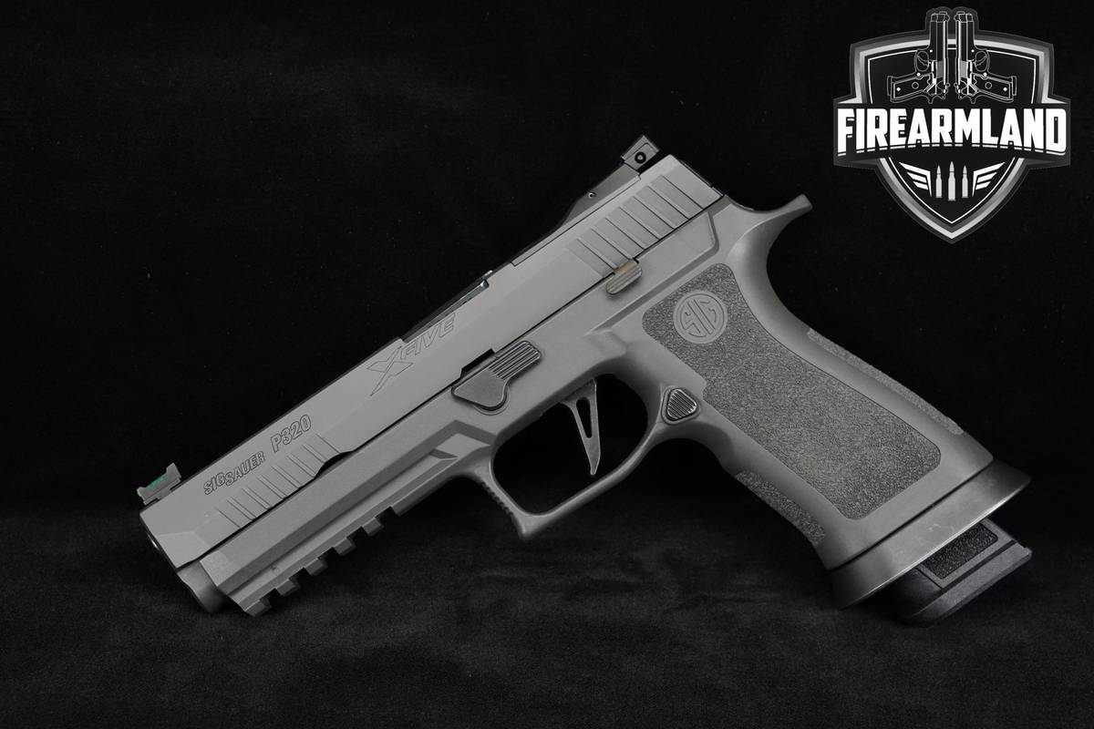 Sig Sauer P320 XFive Legion 9mm 5" Gray P-320 X-5 X5 +2 MAGS