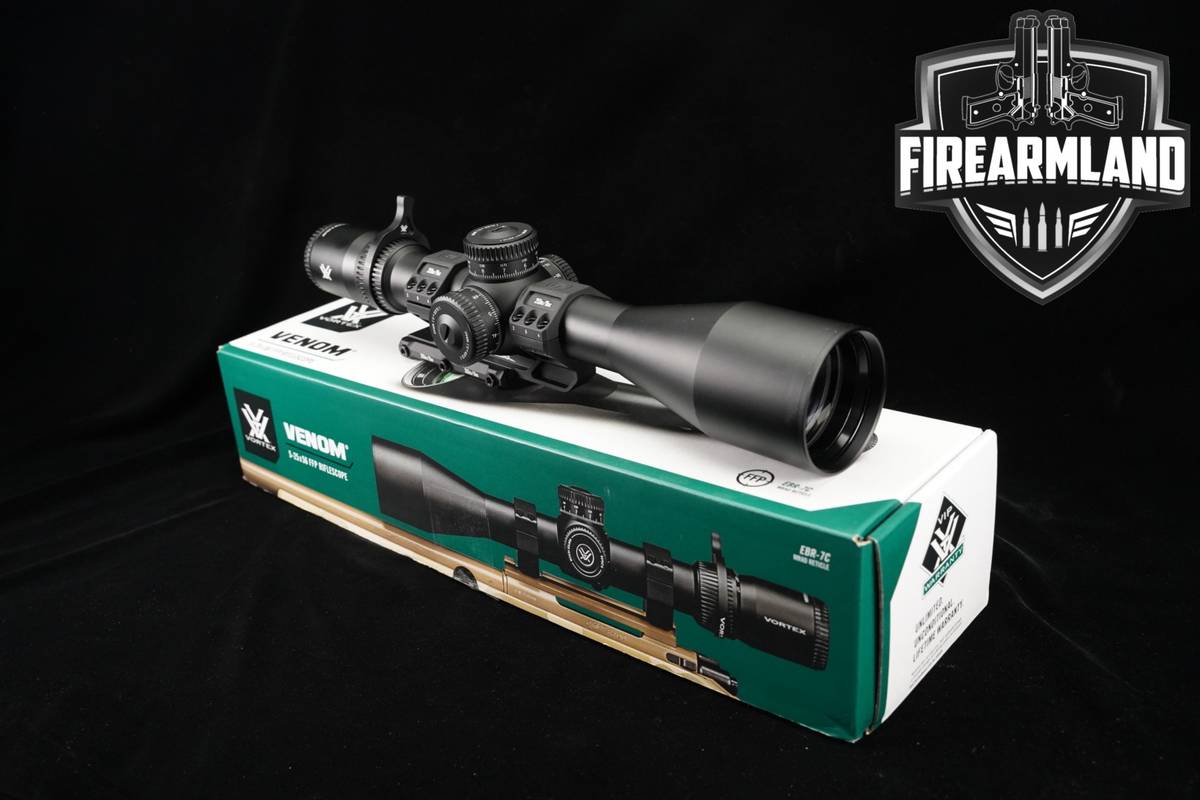 Vortex Optics Venom 5-25x56 FFP MRAD EBR-7C Parallax Adjustment Scope