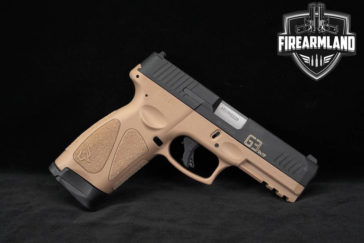 TWO-TONE Taurus G3 9mm 4" Black & Tan +2 MAGS & ORIG BOX