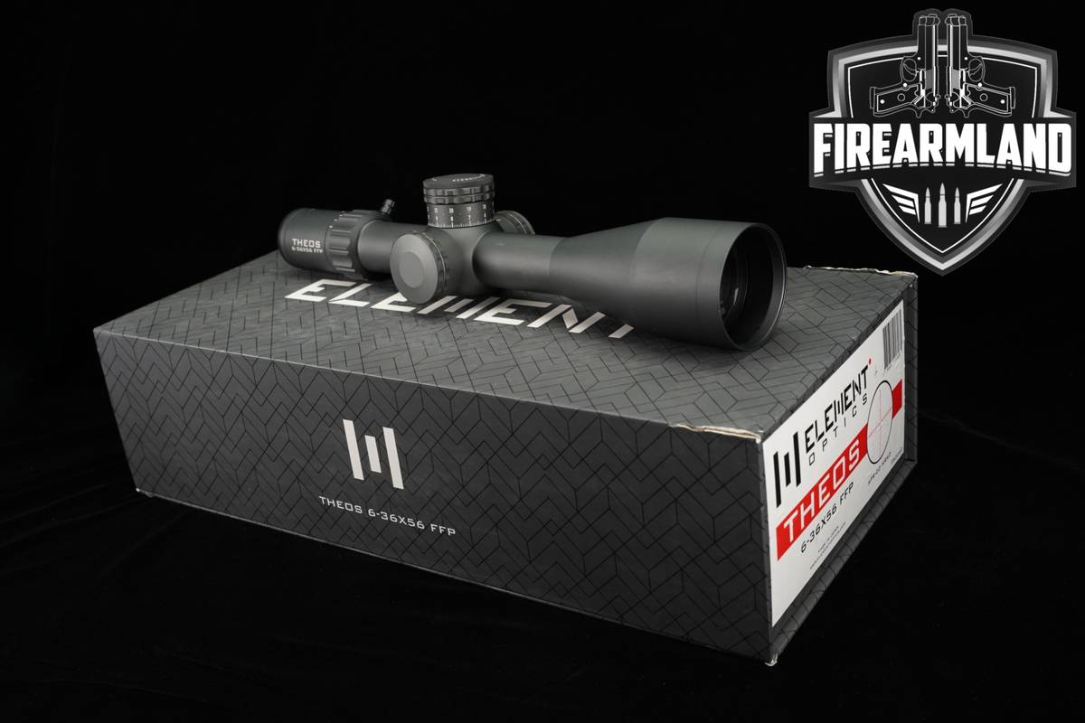 Element Optics Theos 6-36x56 FFP APR-2D Reticle MRAD Parallax +ORIG BOX