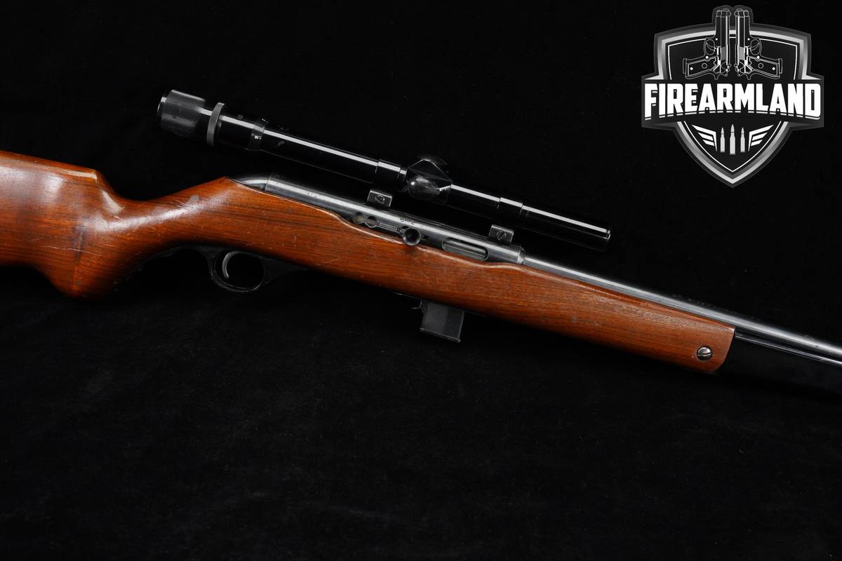 VINTAGE 1957-59 Mossberg Model 352 22LR 18.5" Blued Target Rifle +OPTIC