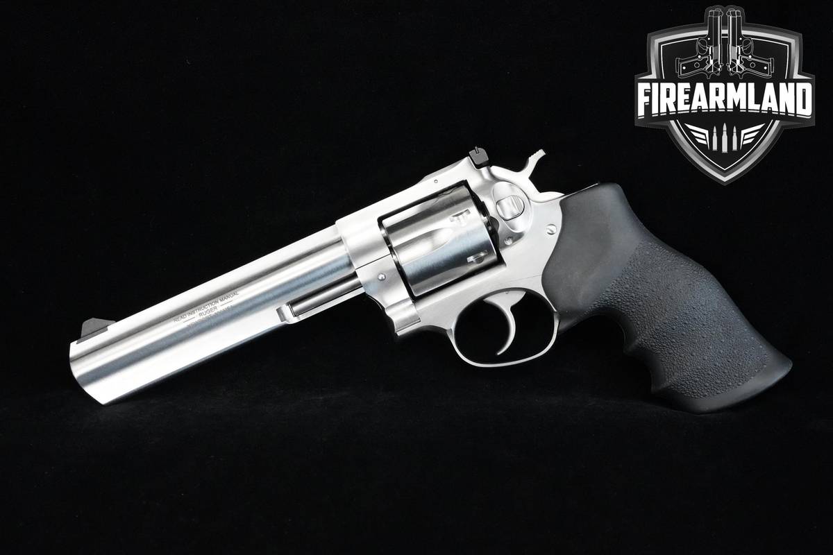 Ruger GP100 357-Magnum 6" Stainless Ruger GP-100 +ORIG CASE