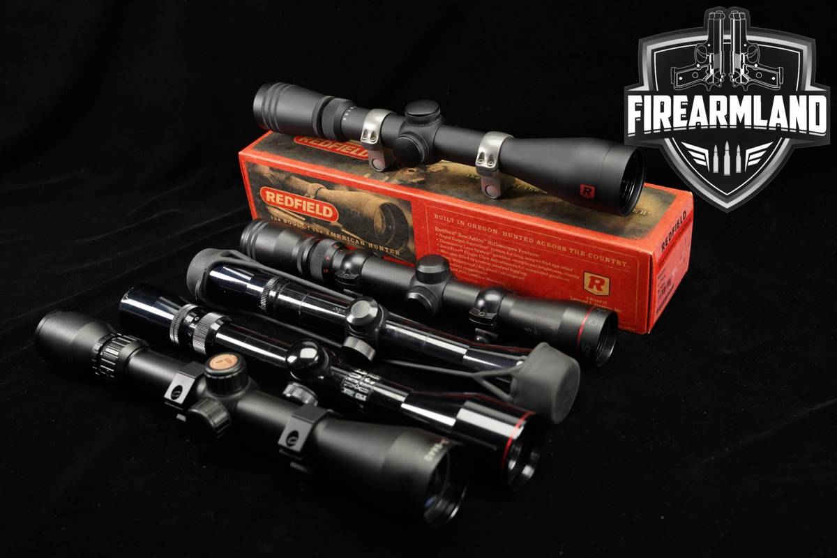 FIVE SCOPE LOT 5 Pack Simmons Redfield Bushnell Riflescope Scopes