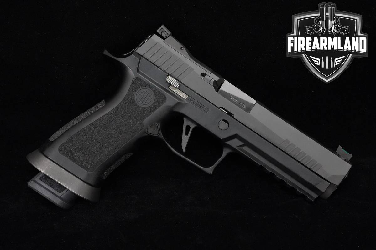 Sig Sauer P320 XFive 9mm 5" Sig Legion Gray Sauer-P320 +4 MAGS & ORIG CASE