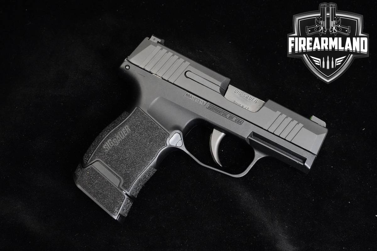 Sig Sauer P365 9mm 3.1" Nitron P365 +3 MAGS & ORIG CASE