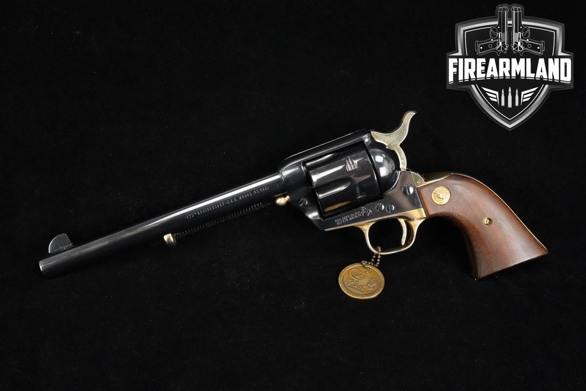 COMMEMORATIVE Colt Single Action Army 125th Anniversary 45-Colt 7.5" SAA