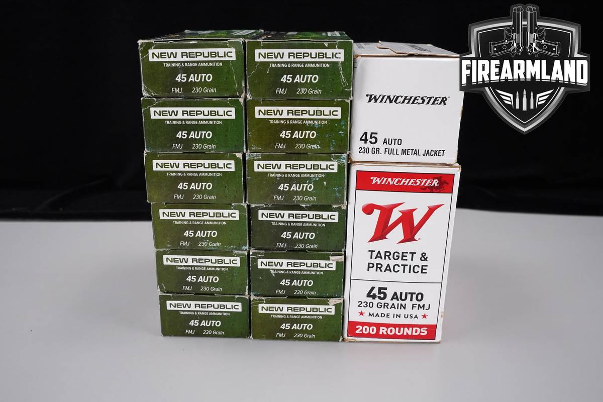 900 RDS! 45 ACP Ammo 45ACP