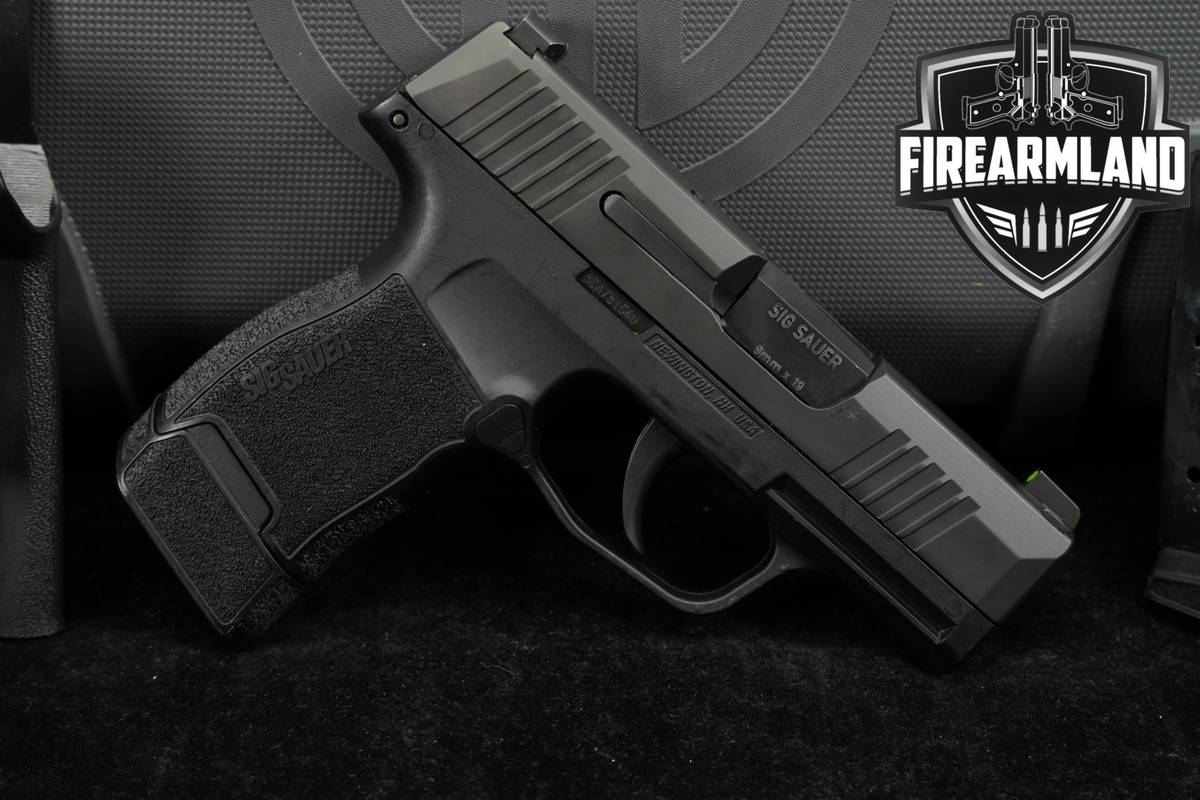 Sig Sauer P365 9mm 3.1 P 365 +6 MAGS, ORIG CASE & HOLSTER