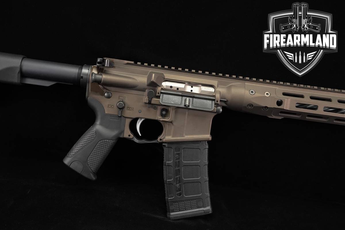 LWRC IC-DI 5.56 NATO AR-15 AR15 16" Spiral-Fluted M-LOK +3 MAGS & ORIG BOX
