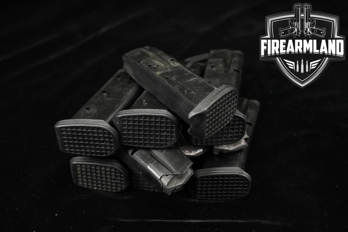 TEN (10) Archon Firearms Type B 15 Round Magazines 9mm Luger Mags