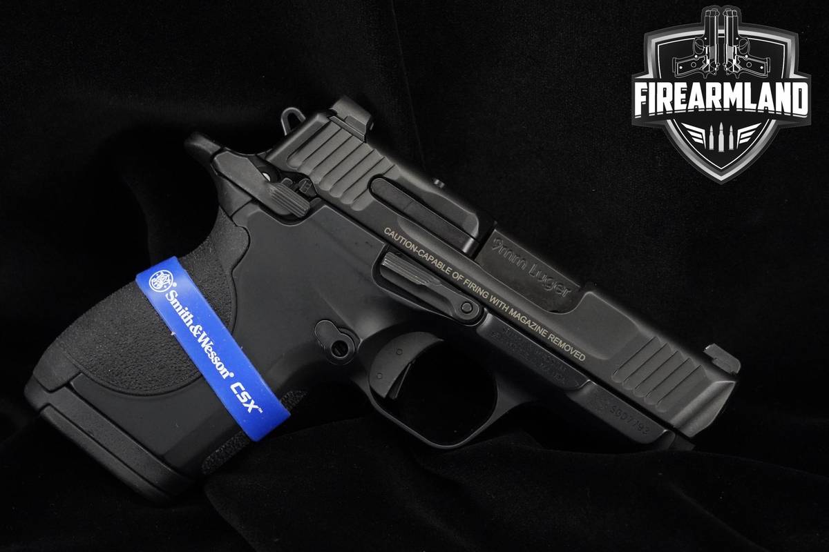 Smith & Wesson (S&W) CSX 9mm Armornite S&W +2 MAGS & ORIG BOX