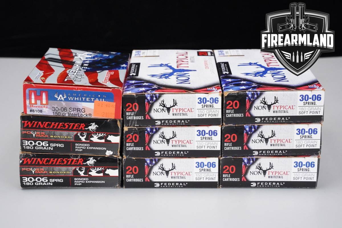 30-06 Ammo 30-06 Ammunition 180 ROUNDS
