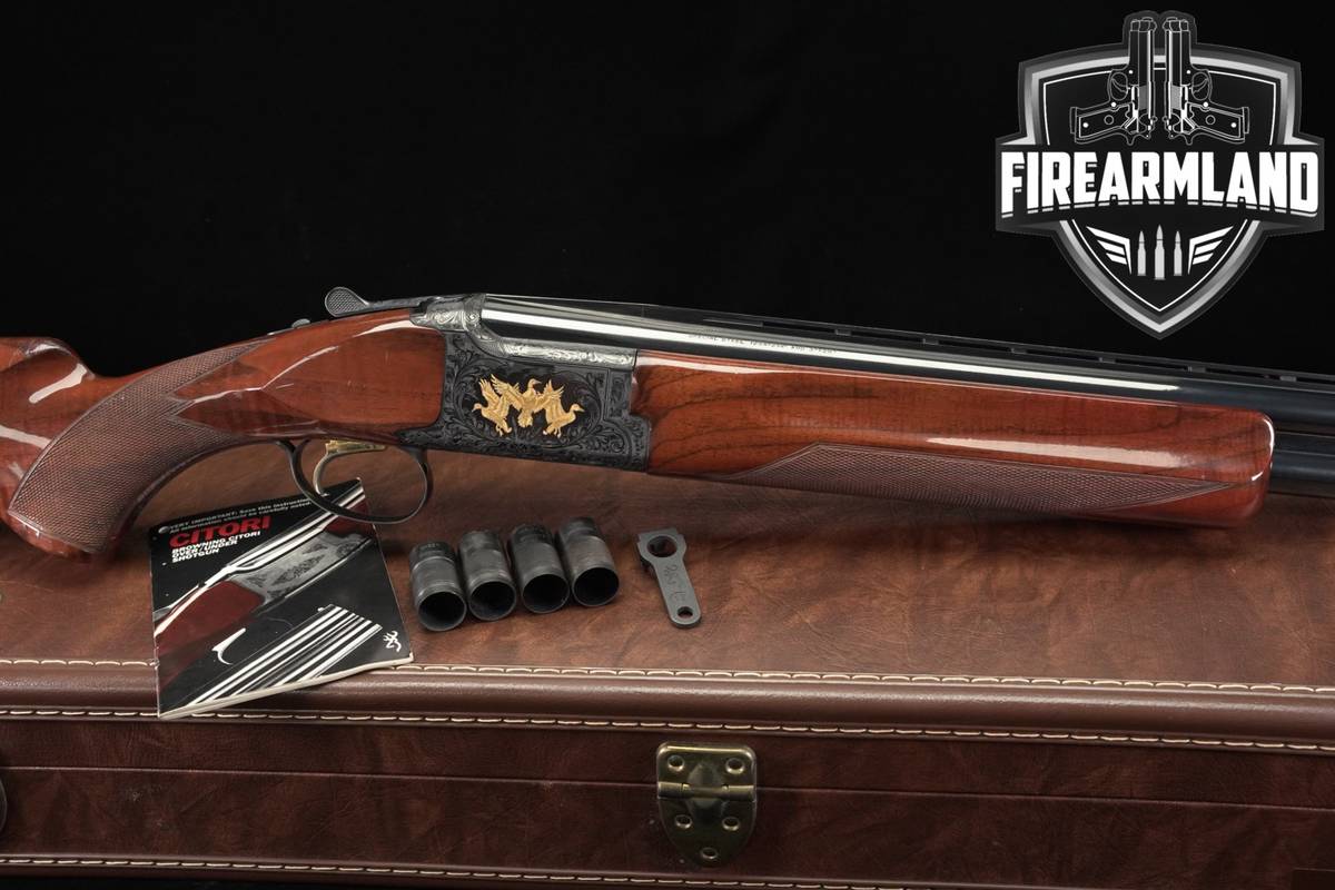 GRADE VI Browning Citori Field 12-Gauge 28" 3" Blued & Walnut 12GA +CASE