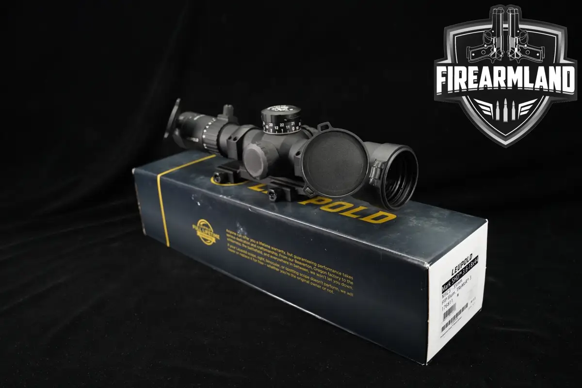 Leupold Mark 5HD 3.6-18x44 FFP MRAD Illuminated TReMoR 3 35mm Scope 5-HD