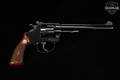 1958-1959 Smith & Wesson (S&W) Model 35 .22/32 Target; No Dash; I-Frame; Flat Latch .22 LR High Polish Blue in Good Condition Image 3