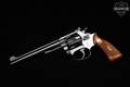 1958-1959 Smith & Wesson (S&W) Model 35 .22/32 Target; No Dash; I-Frame; Flat Latch .22 LR High Polish Blue in Good Condition Image 4