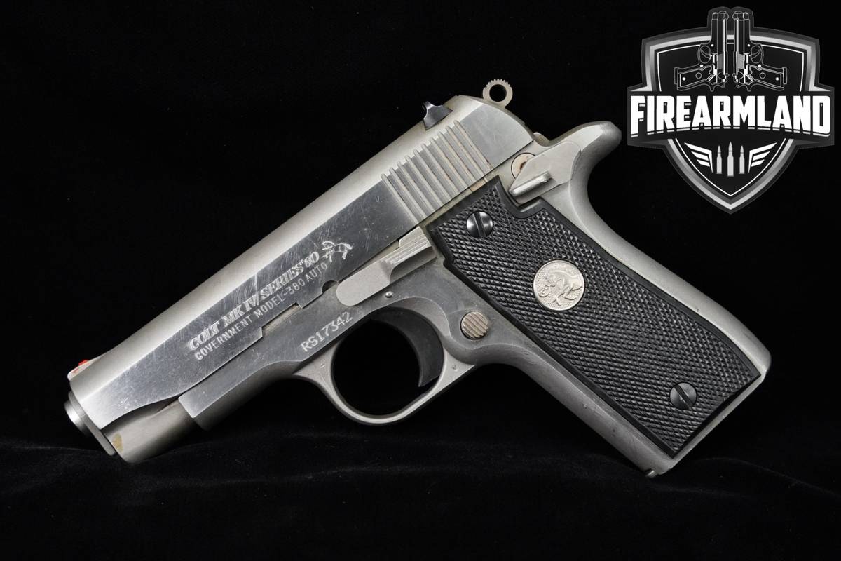 1991 Colt Government Model .380 MK IV/Series 80 380 ACP 1911 3.25"