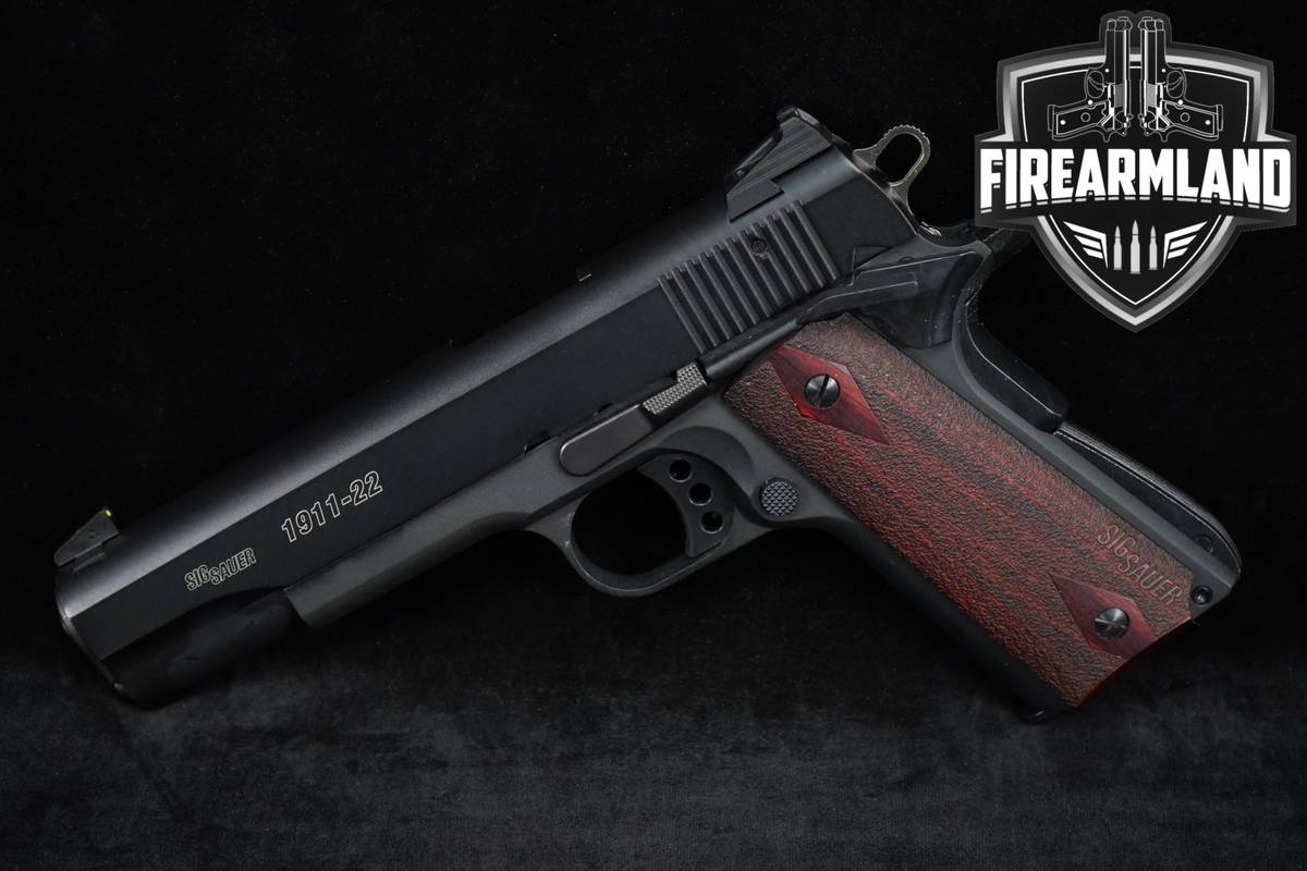 DISCONTINUED! Sig Sauer 1911-22 22LR 5" +2 MAGS, ORIG CASE & HOLSTER
