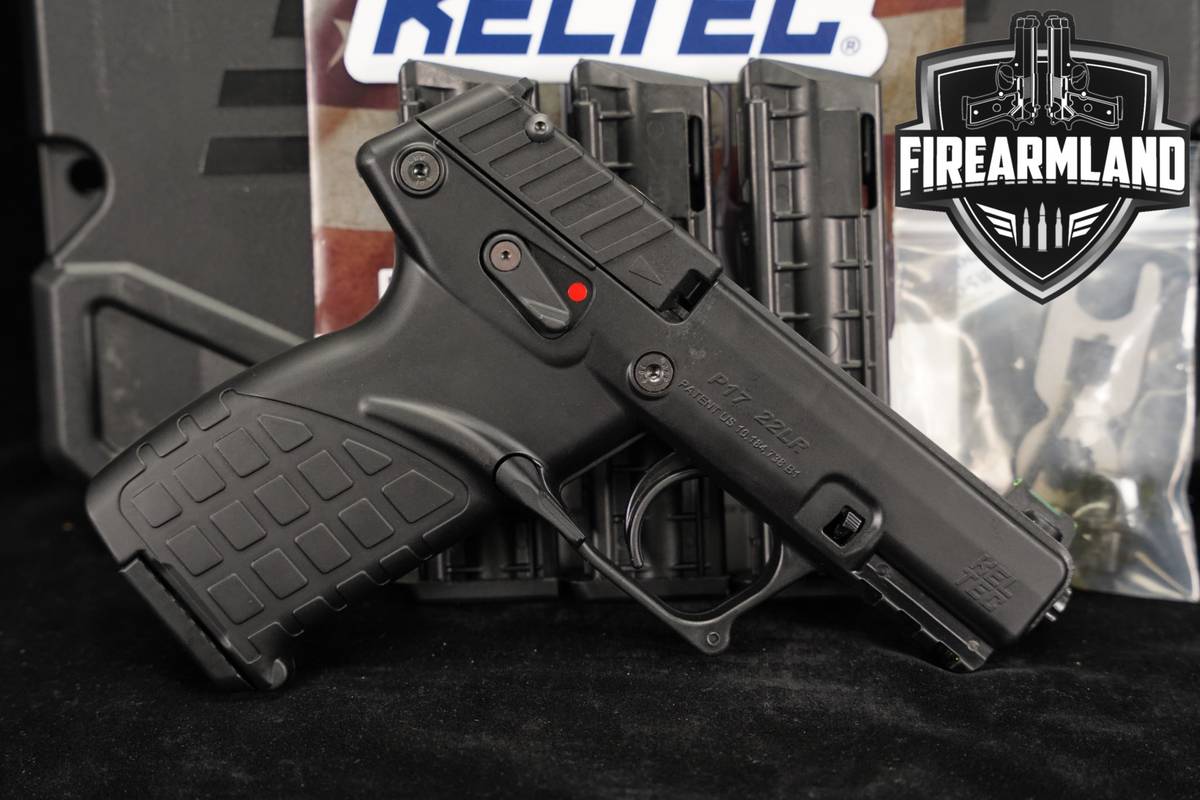 Kel-Tec P17 22LR 3.8" KelTec P-17 THREADED +4 MAGS & ORIG BOX